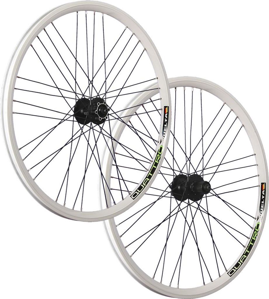 26 Zoll Laufradsatz Hohlkammerfelge Quattro X Shimano Deore Produktbild 