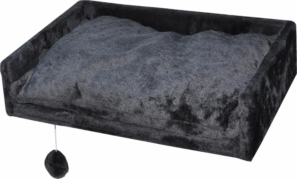 Aire de repos rectangulaire anthracite 60 x 40 cm pour chien et chat