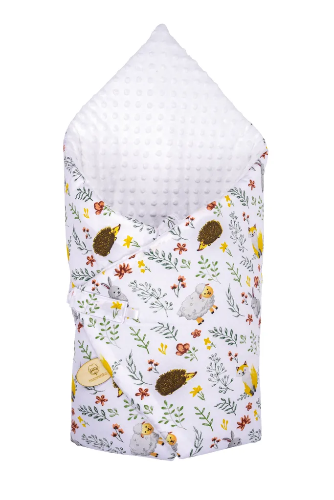Couverture Polaire Minky Animaux/Fleurs Maceshka - Idée Cadeau Bébé