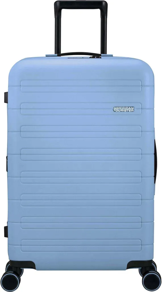 Valise Novastream Exp 67 Bleu Pastel : Bagage Rigide Extensible 4 Roues