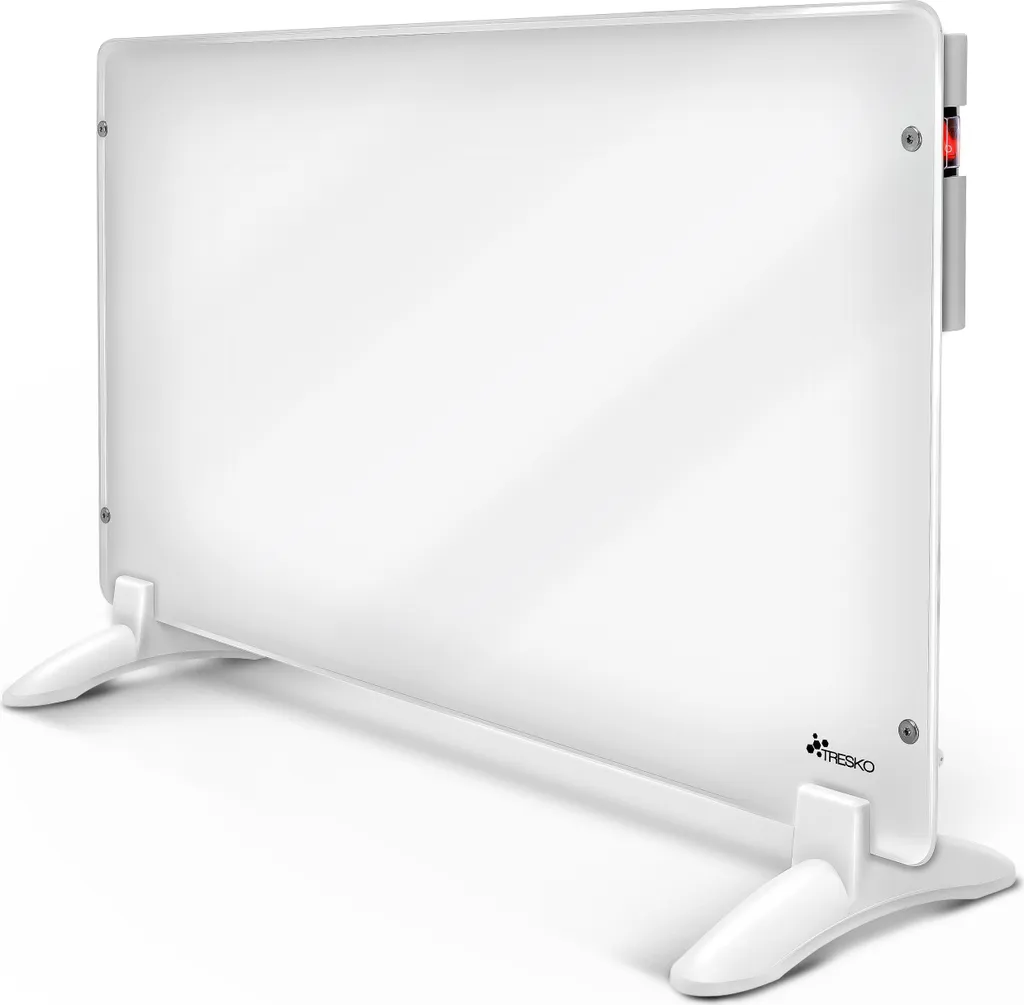 Radiateur mural infrarouge 600W Panneau rayonnant électrique verre