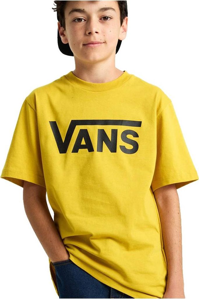 Vans Classic Kurzarm-t-shirt Gelb S Jungen Gelb S