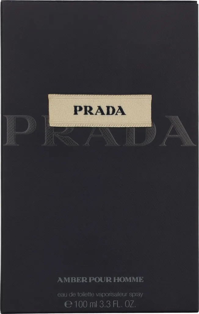 Eau de Toilette Prada Amber Pour Homme Vaporisateur - Fragrance Luxe