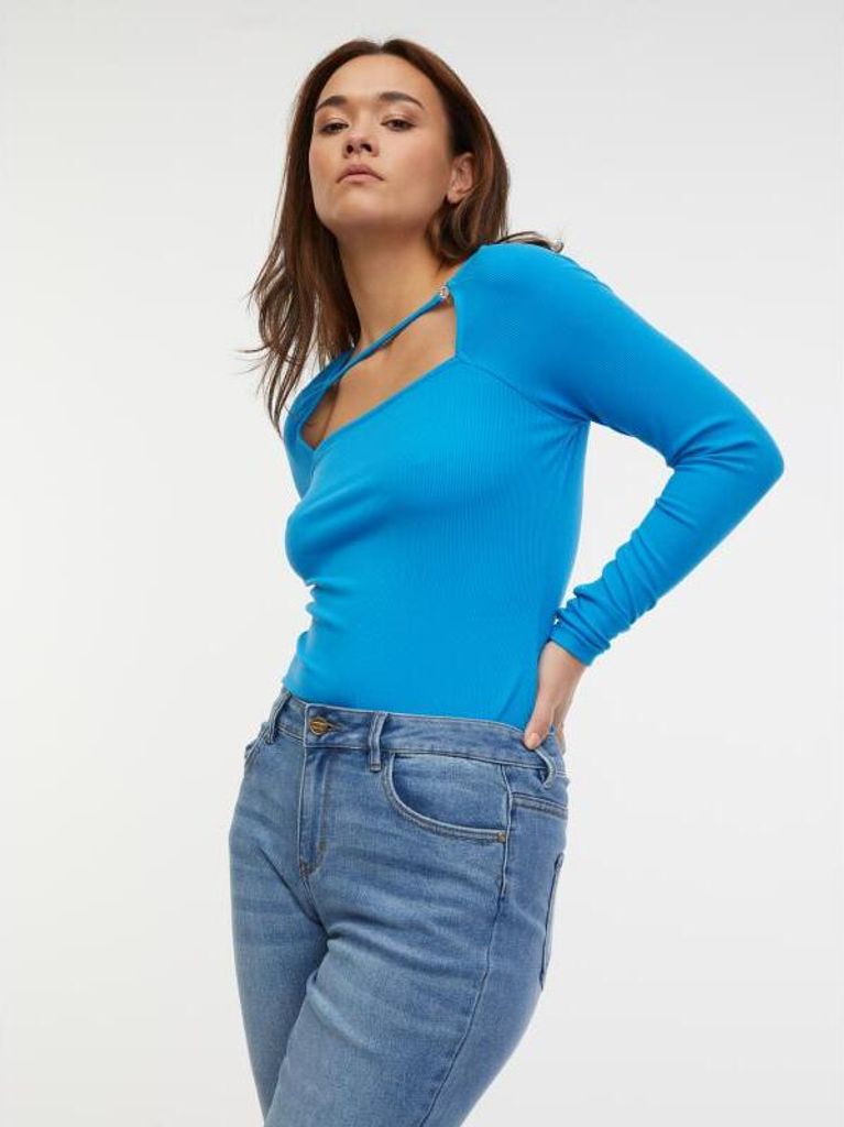 Orsay Blaues Damen-T-Shirt 1000141X4330__M