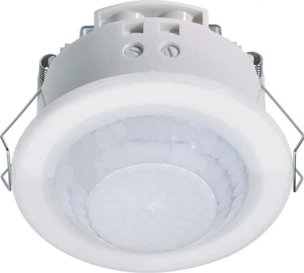 Hager EE805A Détecteur de mouvement 360° encastré pour plafond
