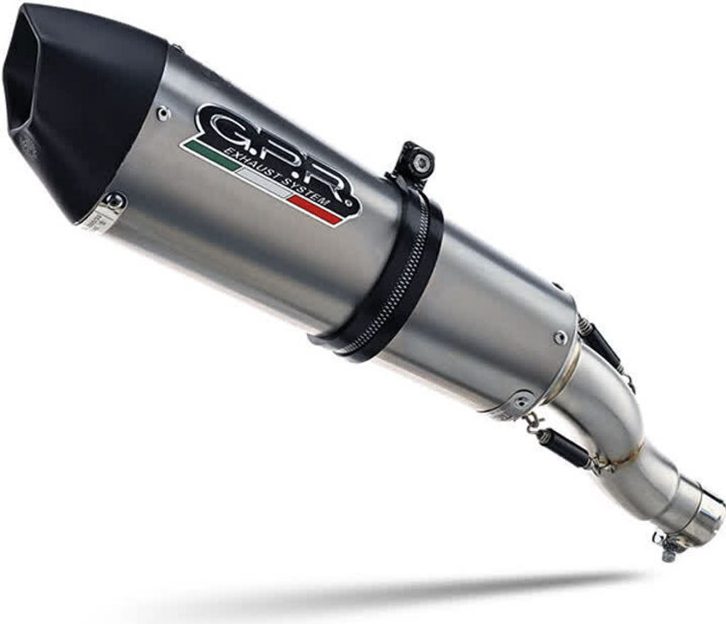 GPR GP Evo4 Titan Slip-On Auspuff für Triumph Tiger 1200 GT/Rally