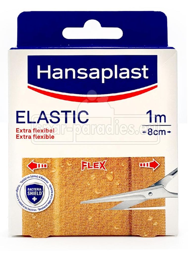 Hansaplast Elastico 1 m x 8 cm | confezione (1 pezzo) Immagine del prodotto 