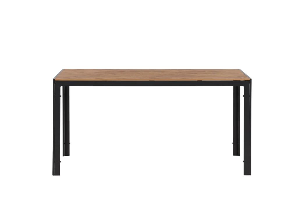 Table de jardin naturel Break en bois d'acacia pour 6 personnes - 180cm