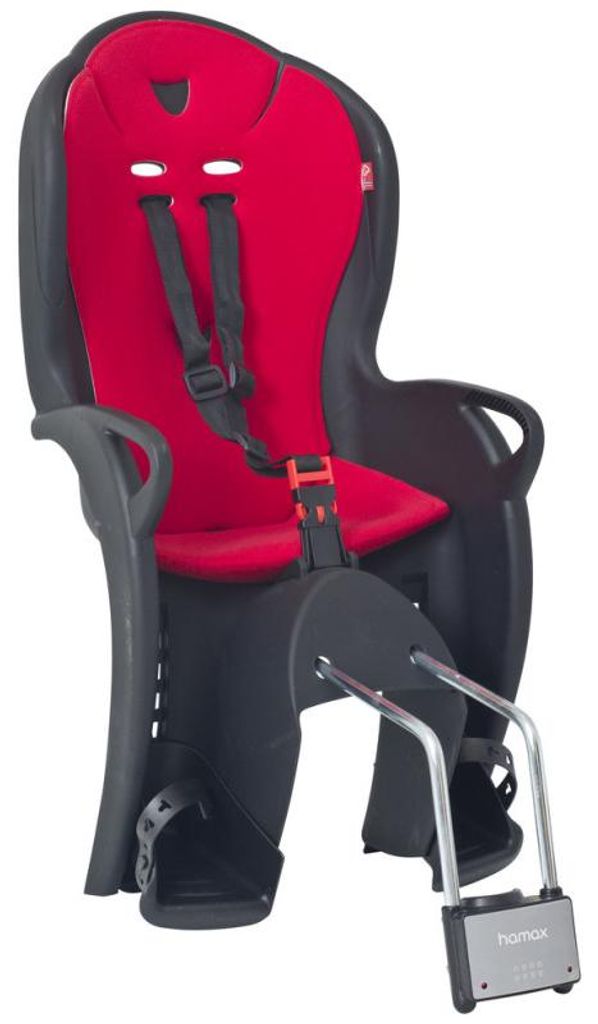 Sedadlo na bicykel HAMAX so zámkom Caress White/Black Obrázok produktu 