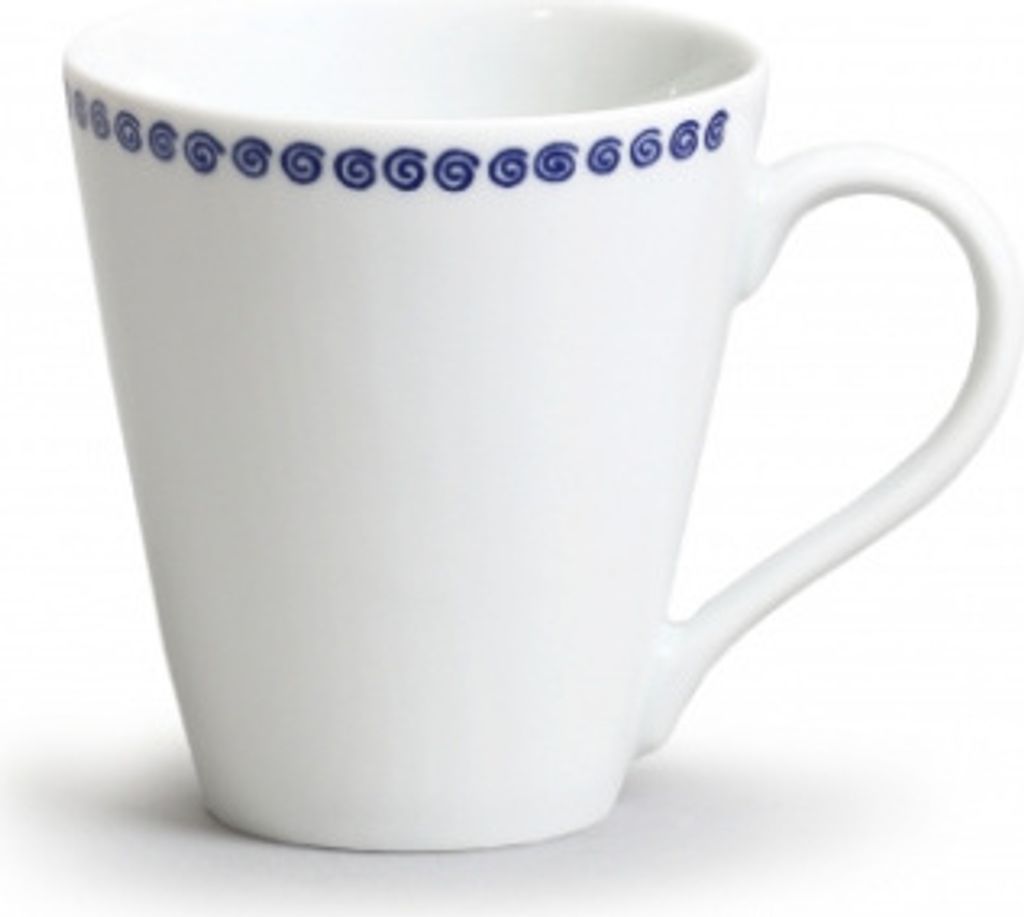 Thun 1794 Becher, Odense, blau, 260 ml, Karlsbader Porzellan, Thun