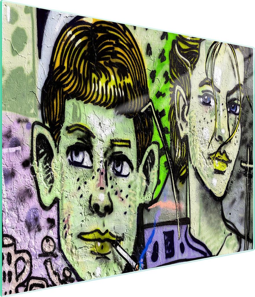 Glasschneidebrett 52x30 Kinder
