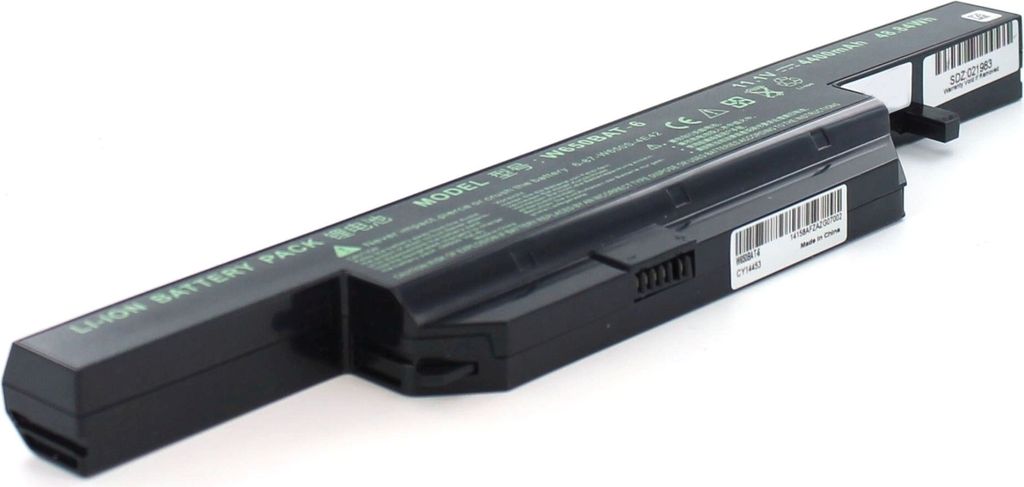 Akku für Wortmann Terra Mobile 1775 Li-Ion 11,1 Volt 4400 mAh schwarz