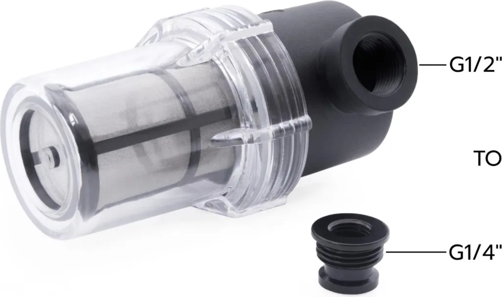 Filtre à particules liquide Alphacool ES Big Inline G1/4" haute performance - 3