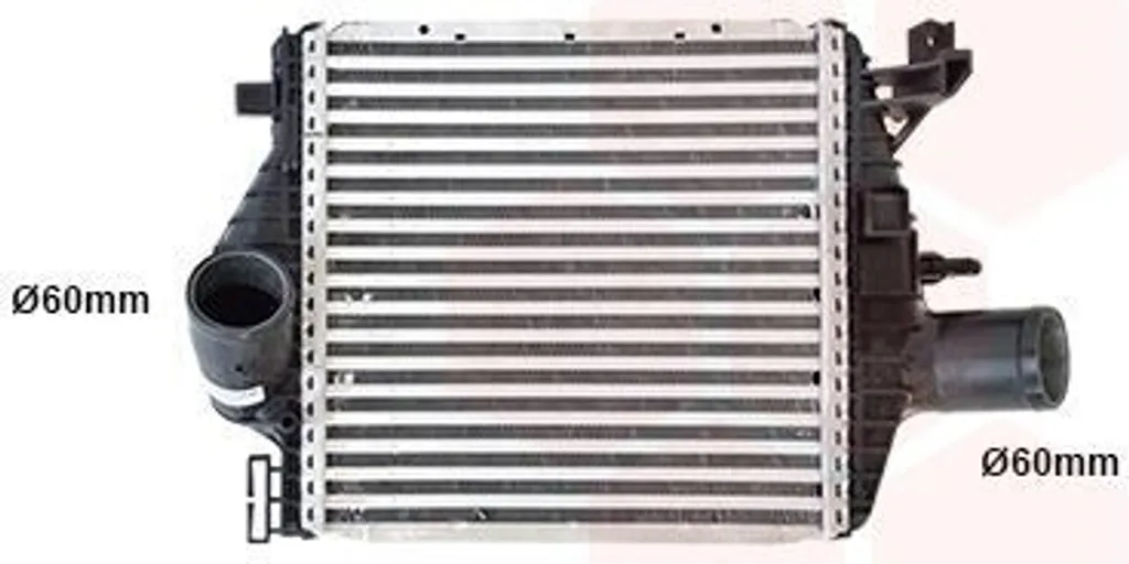 Intercooler Mercedes Vito 638 VAN WEZEL 30004357 | Prestazioni TOP