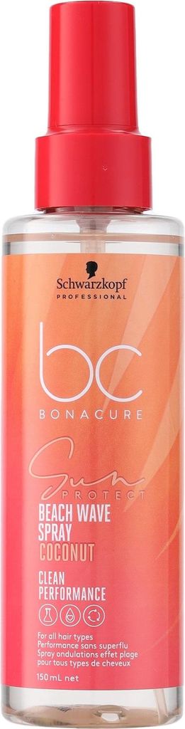 Schwarzkopf Professional BC Bonacure Sun Protect Beach Wave Spray Styling-Spray für Strandeffekt 150 ml