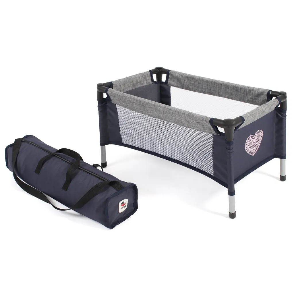 Lit de voyage pour poupées pliable - Gain de place et rangement facile