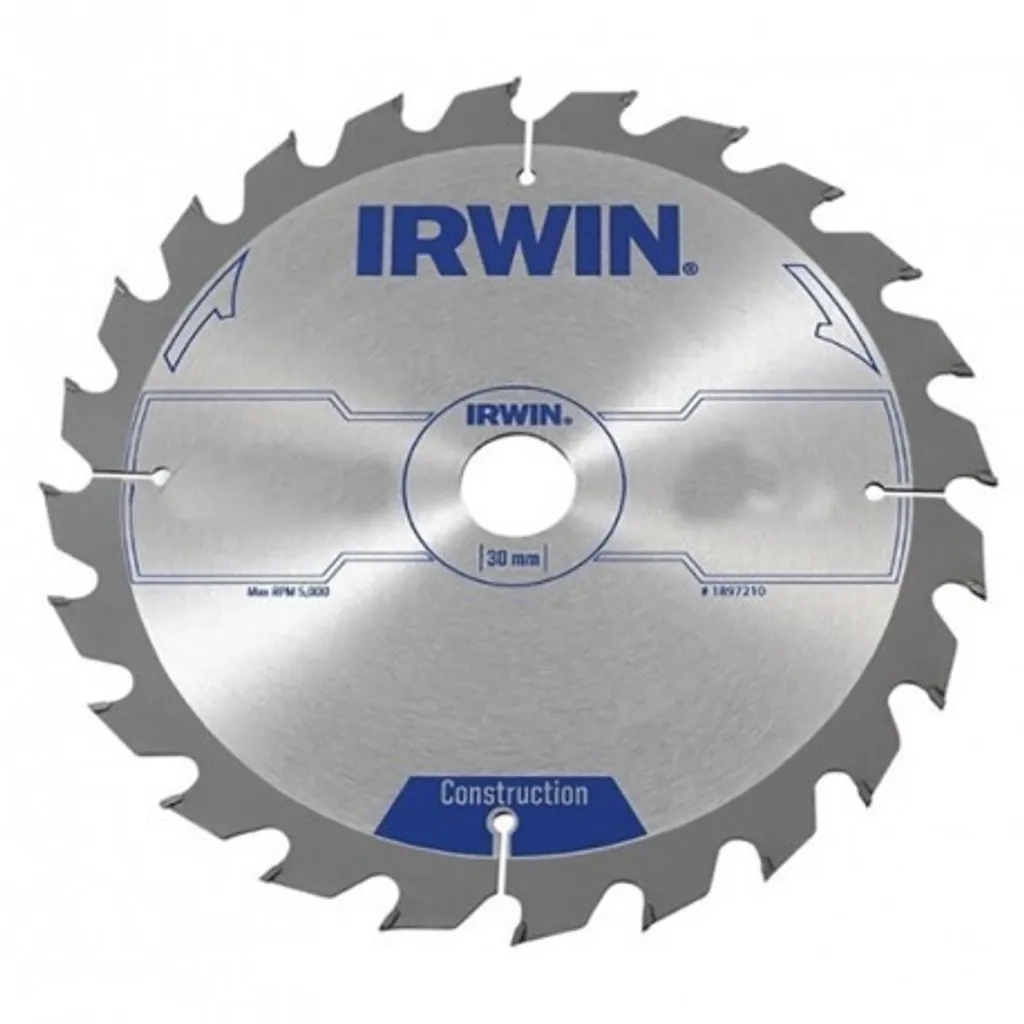 Finissez vos coupes sans éclats avec la lame Irwin CSB 230x30 40T