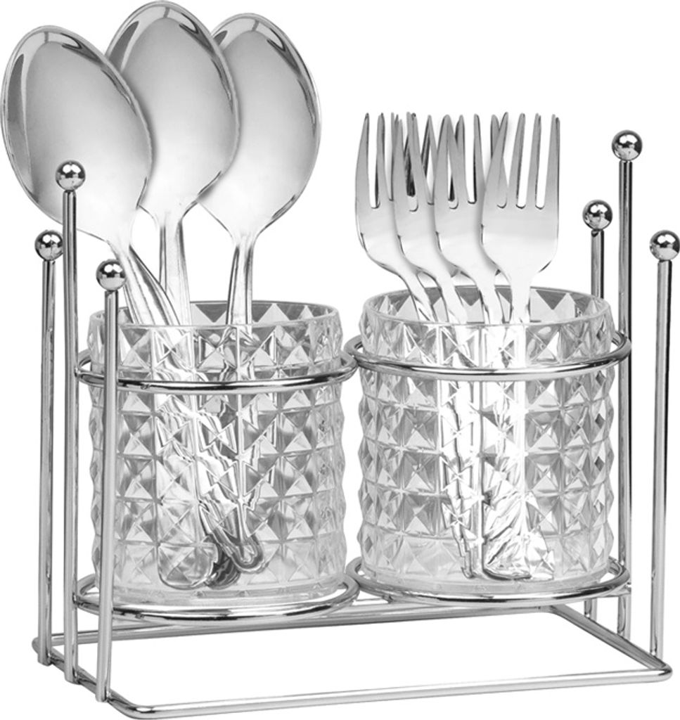 OKYANUS Kosmetikbehälter OKY silber