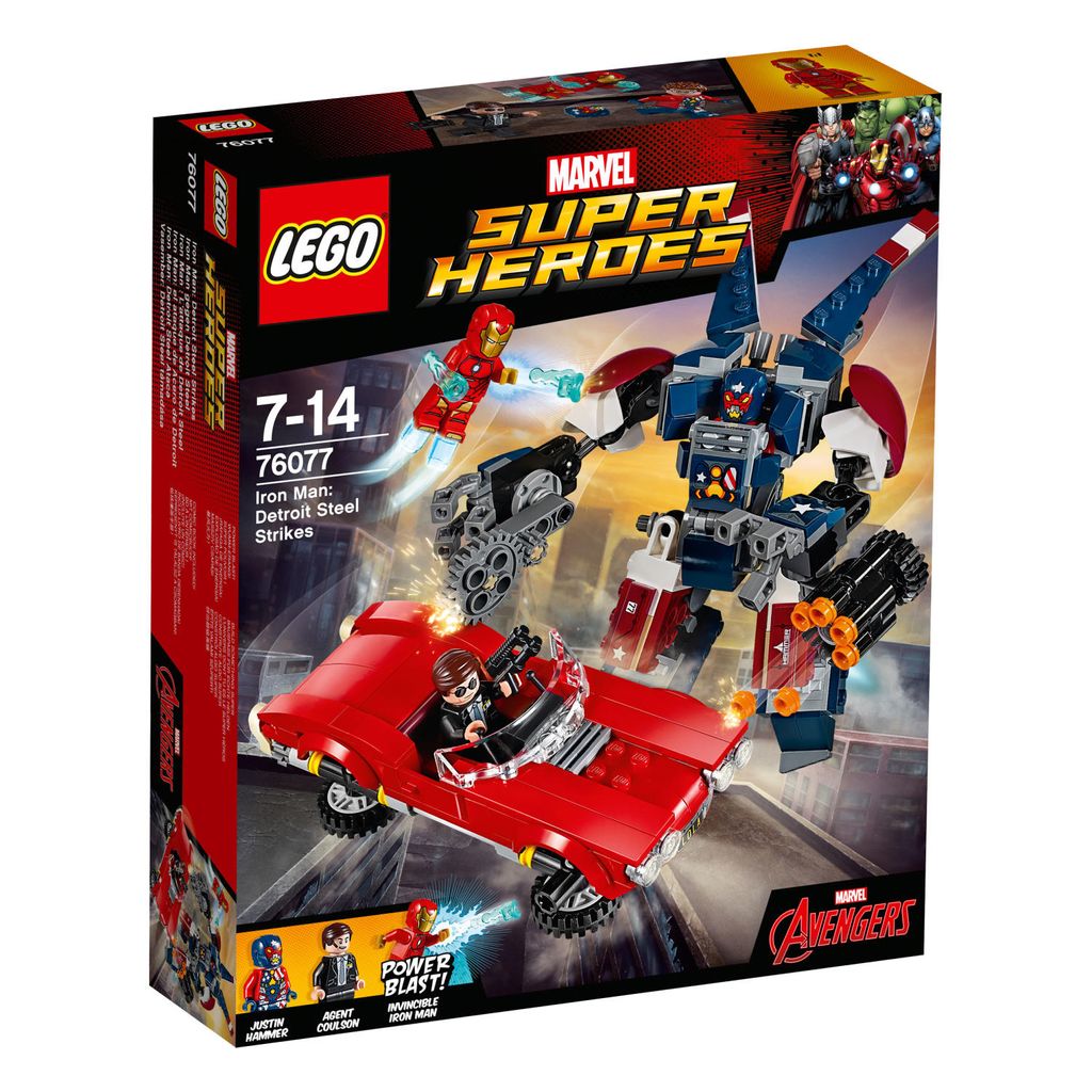 LEGO® - Marvel Super Heroes™, Iron Man contro Detroit Immagine del prodotto 