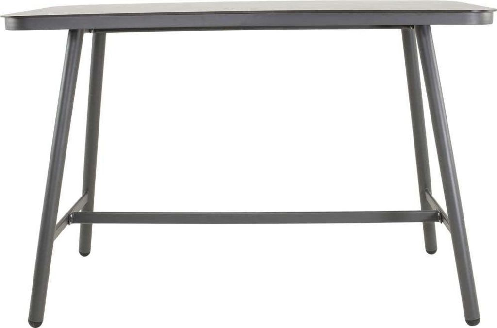 Ein Gartenmöbel.Tische im Maß 75 x 100 x 150 aus Aluminium. Farbe Anthrazit, Grau