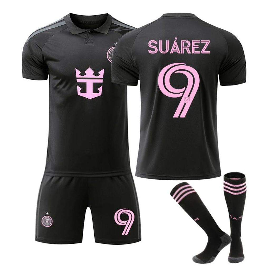 "#9 SUÁREZ 26-27 Inter Miami away game football jersey for Produktbild 