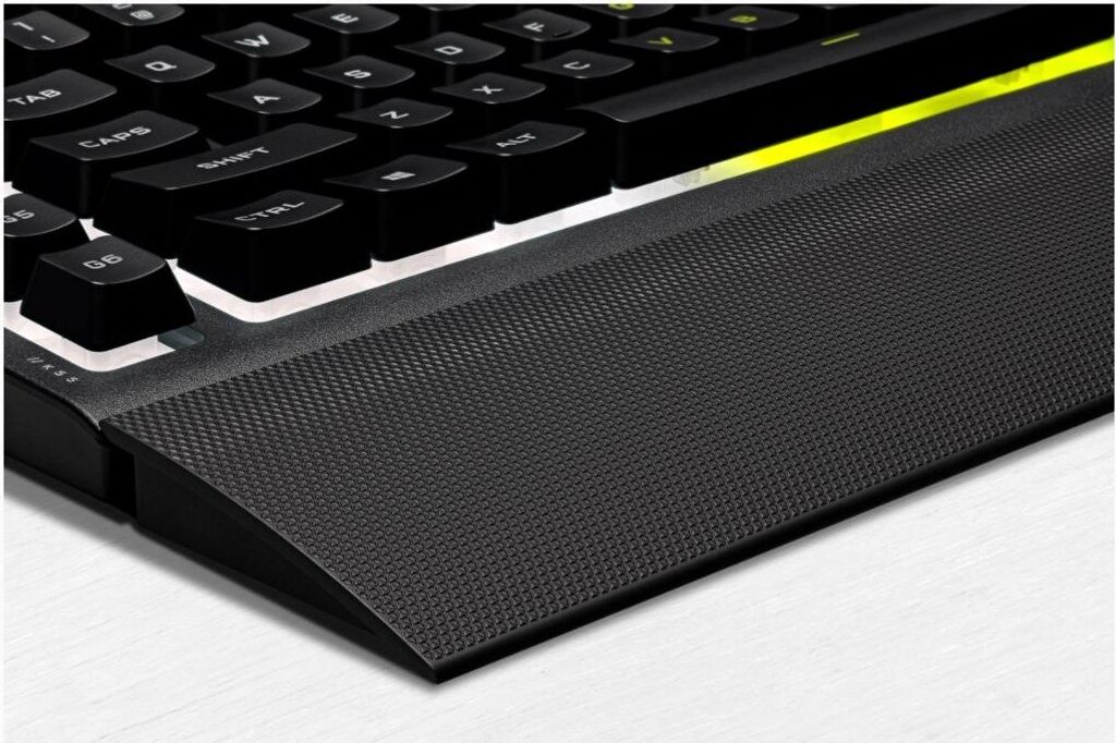 Corsair K55 RGB PRO Gaming-Tastatur, RGB-LED-Licht, NA, Kabelgebunden, Schwarz
