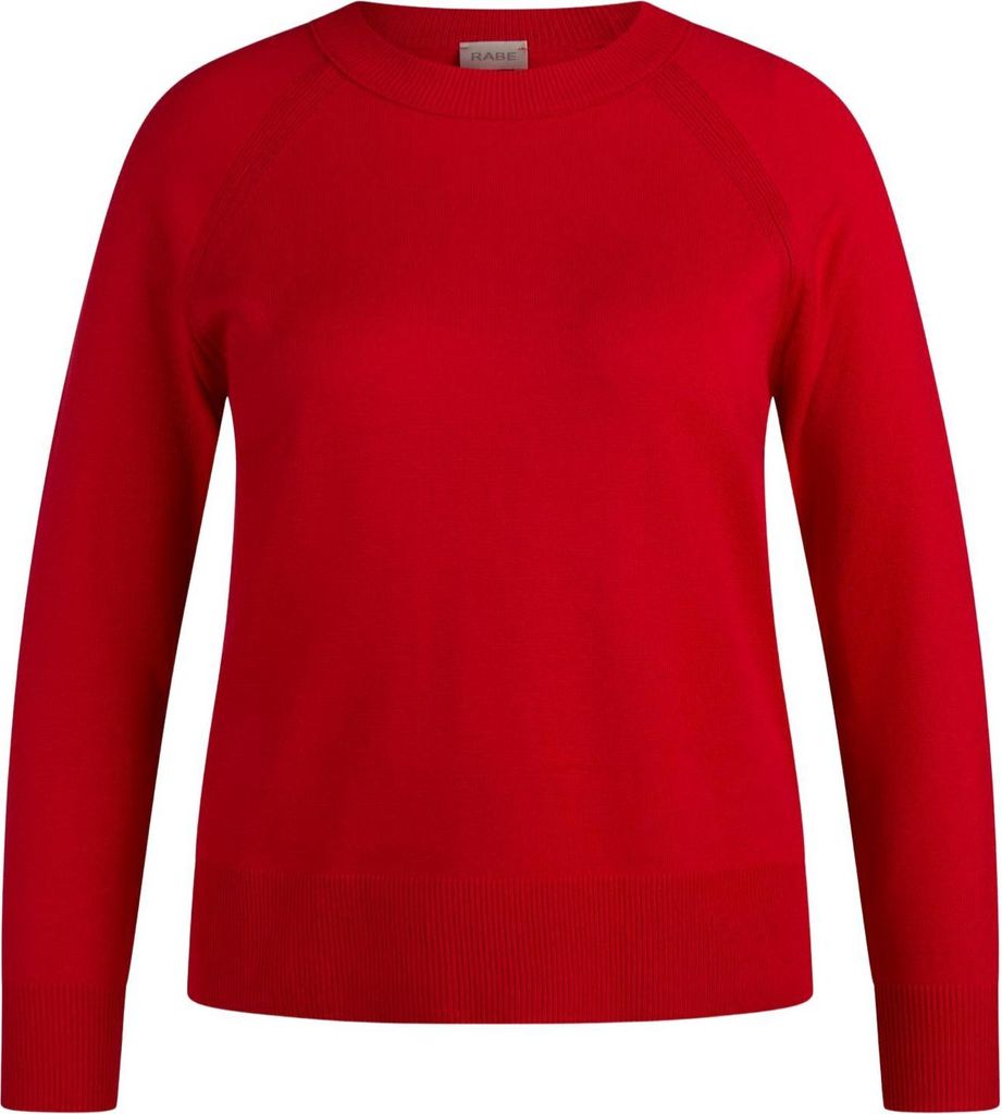 Rabe Pullover in Dunkelrot 44