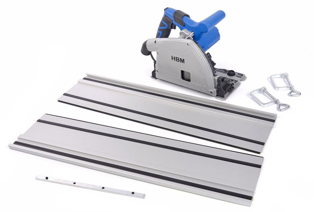 Ponorná píla 1200W, 165mm s vodiacou lištou Obrázok produktu 