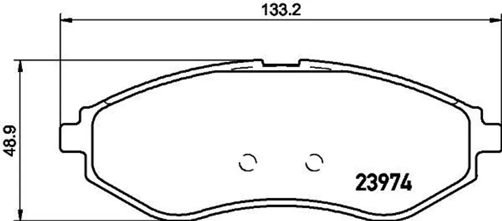 Plaquettes de frein HELLA 8DB 355 011-251 pour Chevrolet Aveo T200 T250