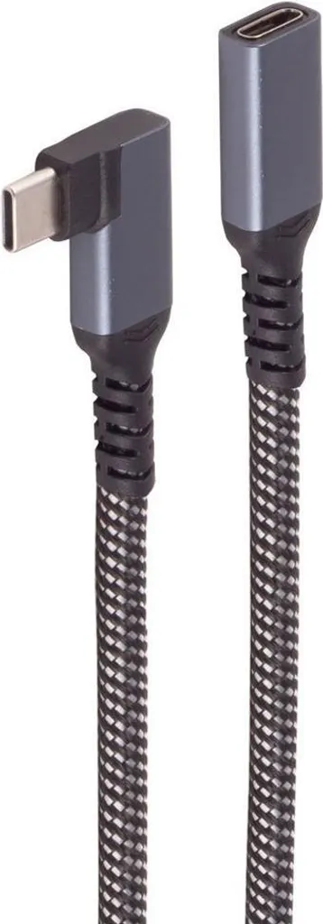 Câble de connexion USB C vers USB C 3.2 Gen 2 de 1,5m Noir Souple