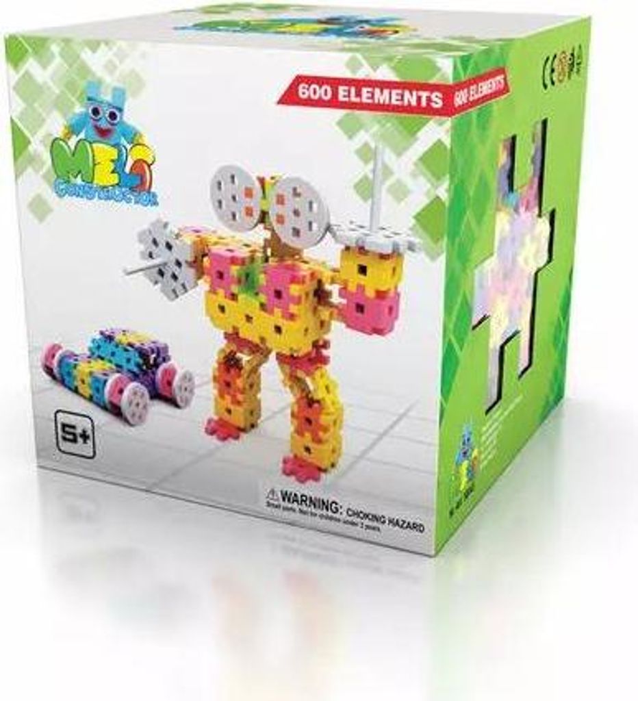 Meli Basic Constructor 600 blocs de construction en Image du produit 