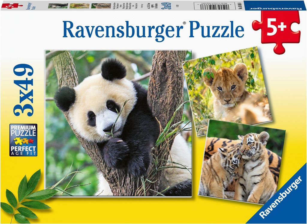 Panda, Tiger und Löwe Ravensburger 05666