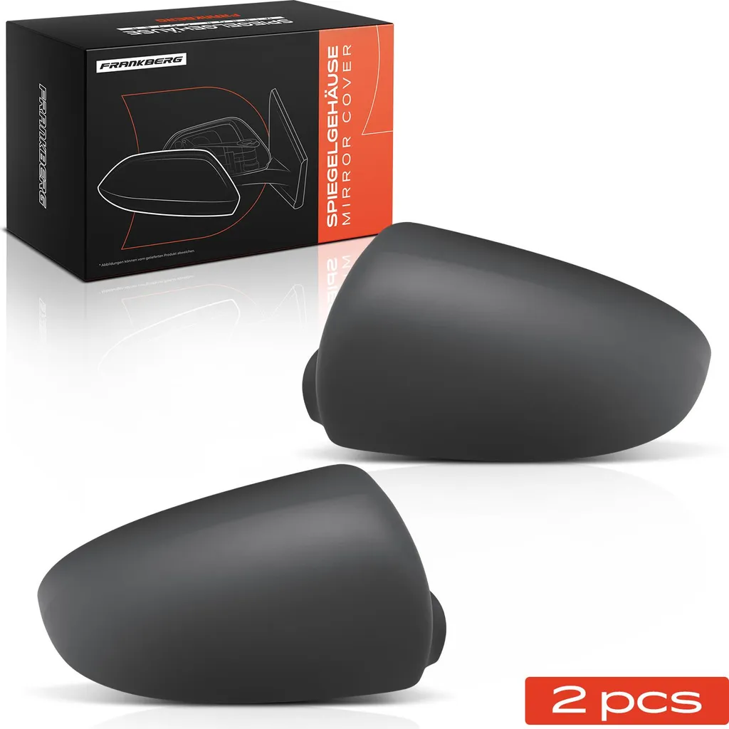 Remplacer Cache Rétroviseur Cassé Smart Fortwo 450 451 Paire Noire