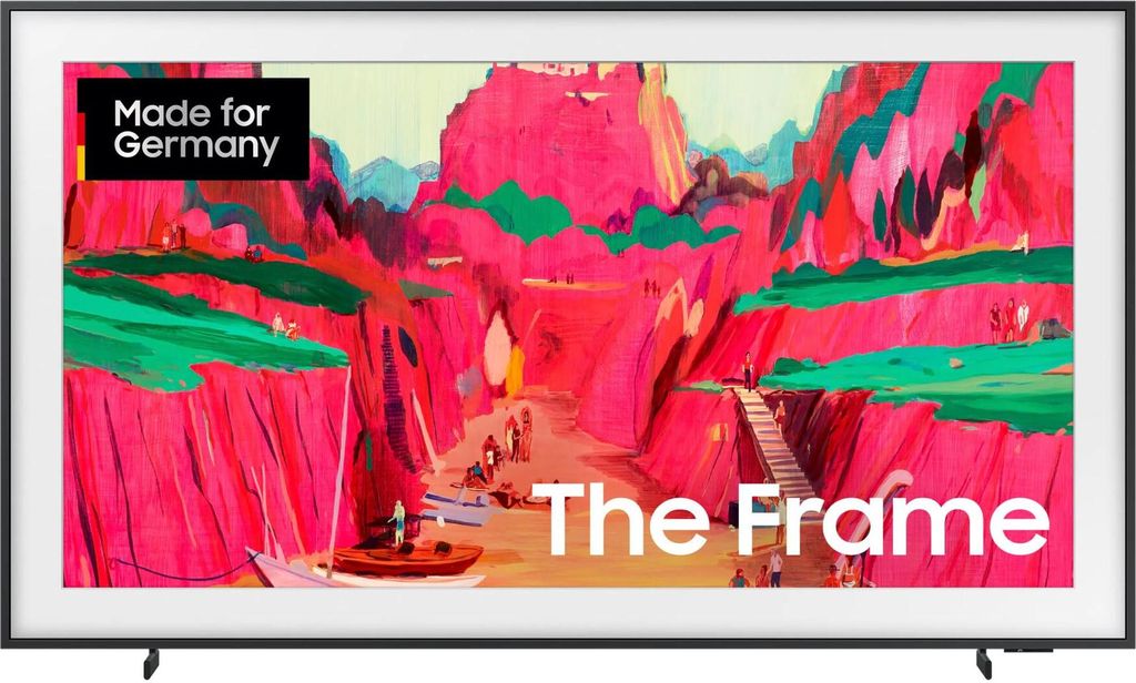 Samsung The Frame 85" Pro 4K Vision AI Smart TV (2025), 2,16 m (85"), 3840 x 2160 Pixel, Neo QLED, Smart-TV, WLAN, Schwarz