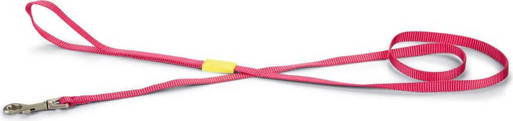 Beeztees Uni - Hundeleine - rosa - 120 cm x 10 mm