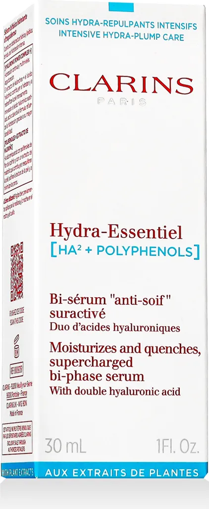 Clarins Hydra-Essentiel Sérum Bi-Phase 30 ml - Soin Hydratant Intense