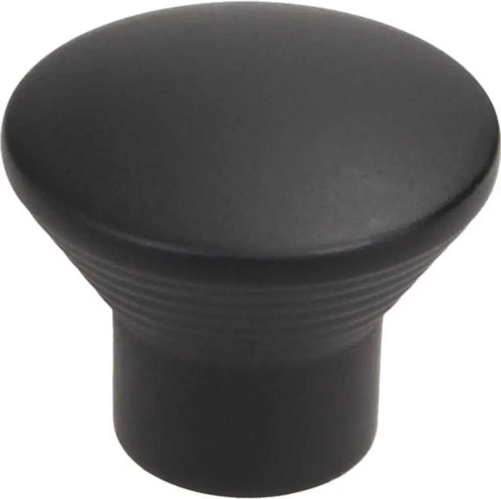 Manopola GA08 Nero Opaco: Pomello Design Moderno per Mobili e Cucina