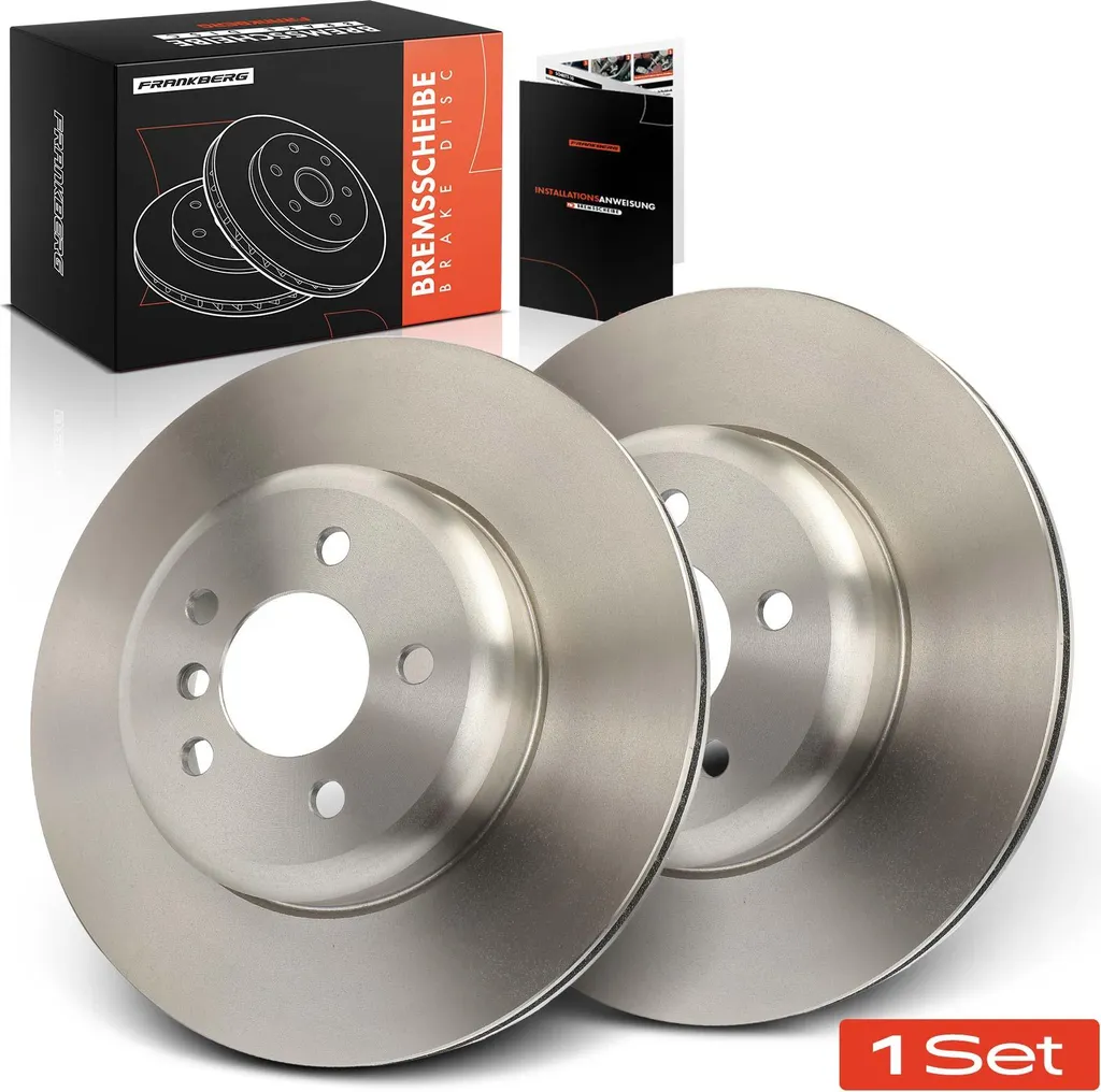 Pack Freinage Arrière BMW F10 F11 : 2 Disques pour Entretien Sécurité