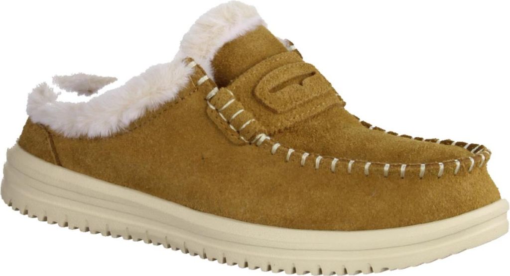 HEYDUDE Wendy NXT Mule Damen Slip-Ons Spice Brown/Wood Ash Größe 40