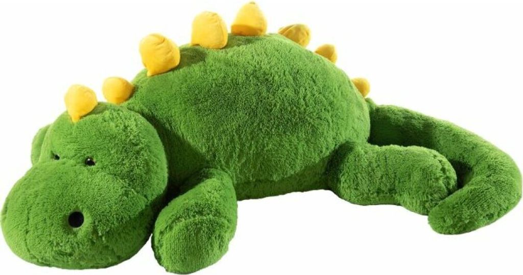 heunec DINO XXL ležiaci v zelenej farbe - plyšový dino Obrázok produktu 