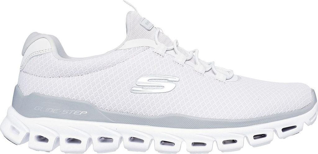 Skechers Glide-Step Sylo Slip-On Weiß WHT Größe EU 45 Produktbild 