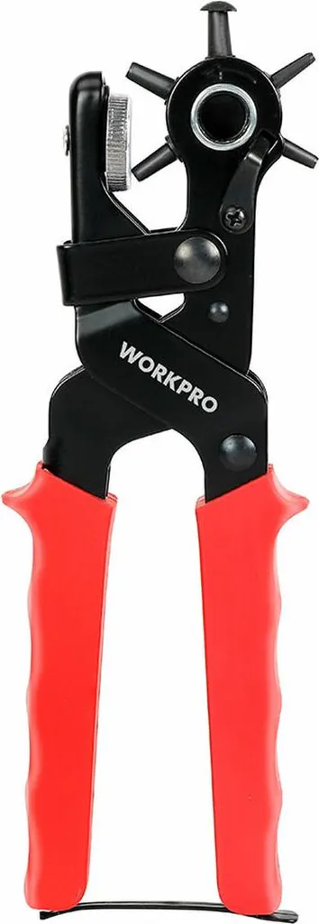 Offerta Pinza Fustellatrice WORKPRO - 6 Fori per Cuoio e Fai-da-te