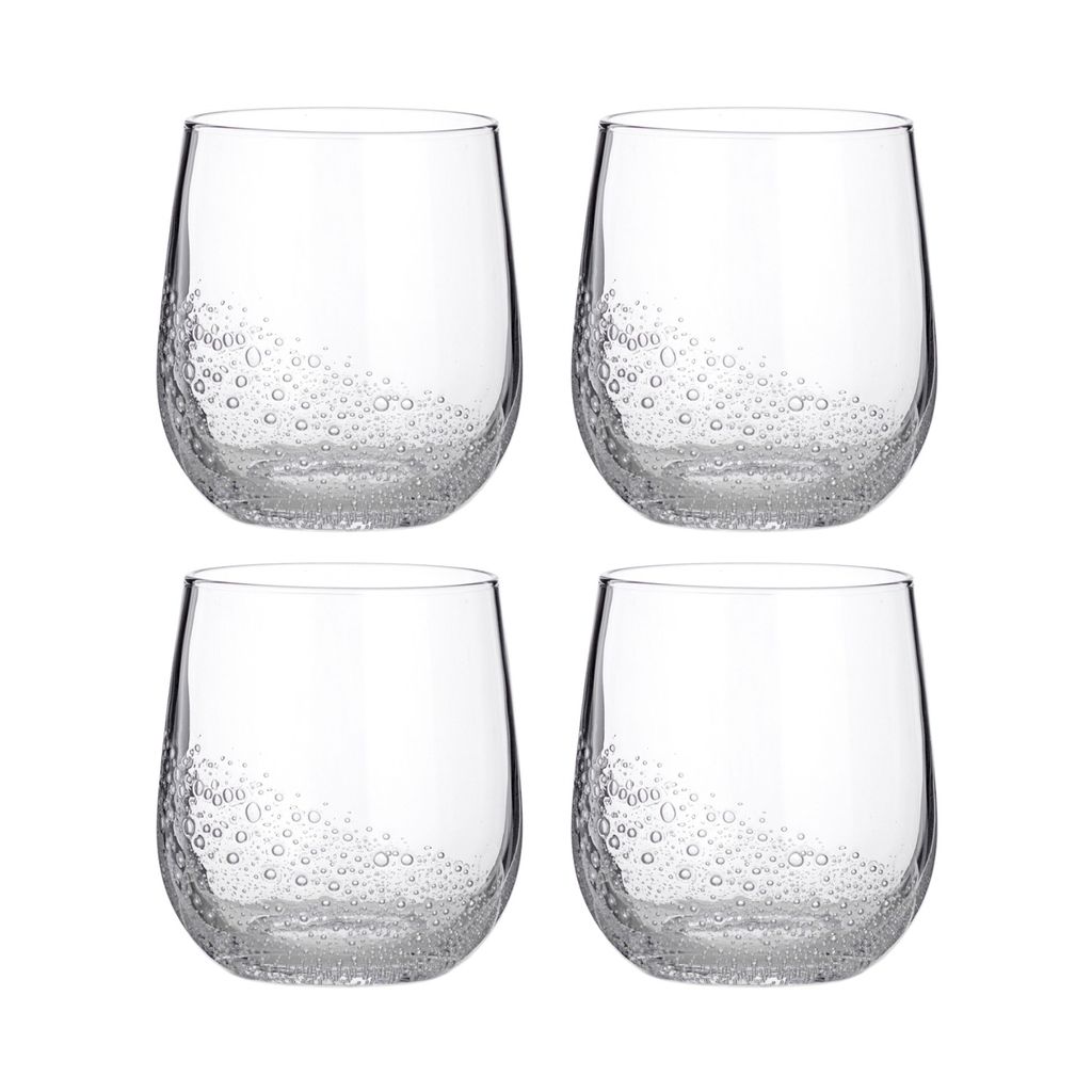 Broste Copenhagen 4er Set BUBBLE Trink glass Obrázok produktu 