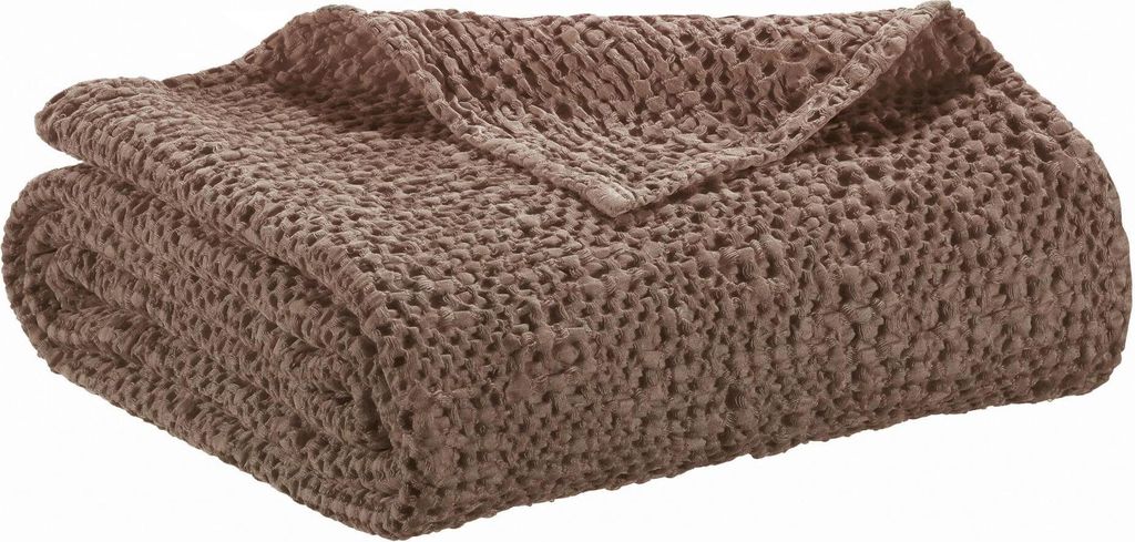 Plaid Tana 140 X 200 kaffee 140 x 200 cm Vivaraise