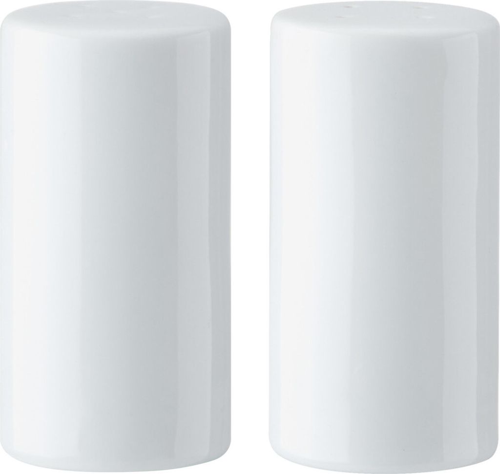 Set sel et poivre, 8 CM, Porcelaine, Blanc - Mikasa | Craie Image du produit 