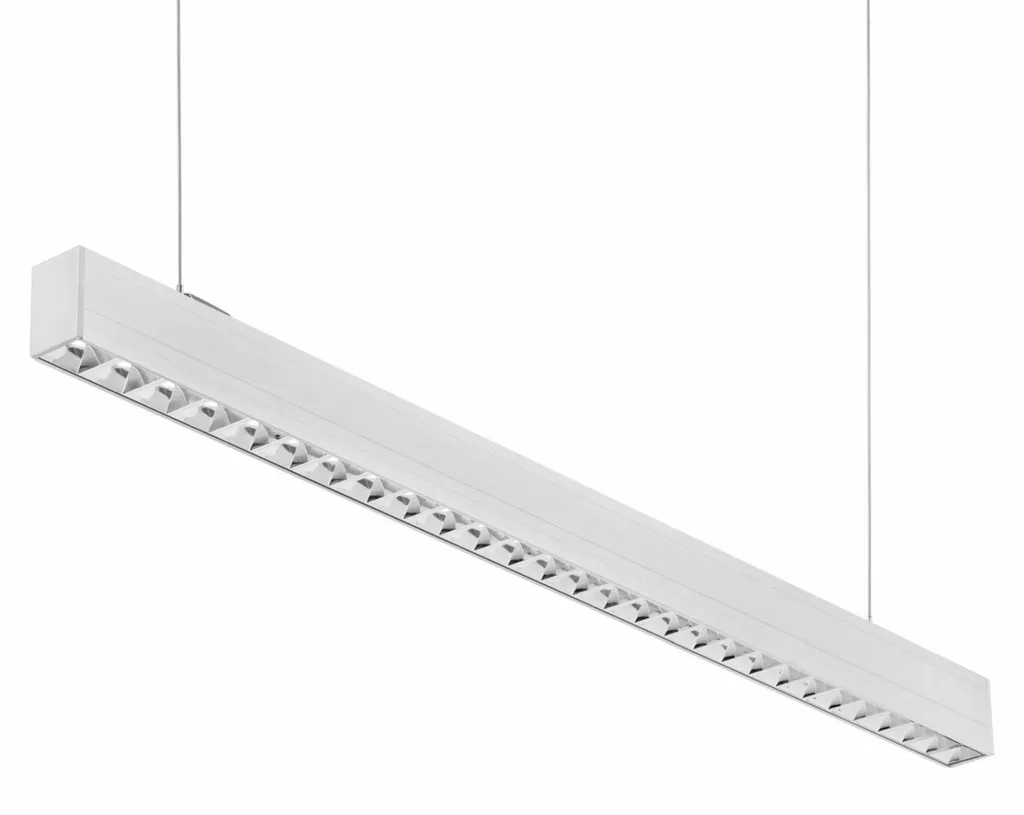 Luminaire LED suspendu UGR 16 anti-éblouissement 32W 4000K 113cm