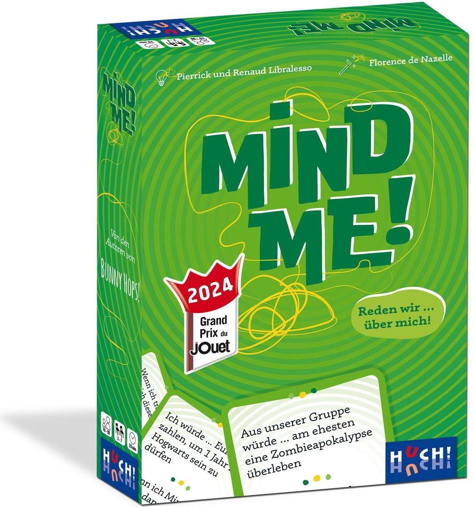Mind Me Partyspiel: Wer kennt wen am besten? Tiefgründige Fragen & Challenges