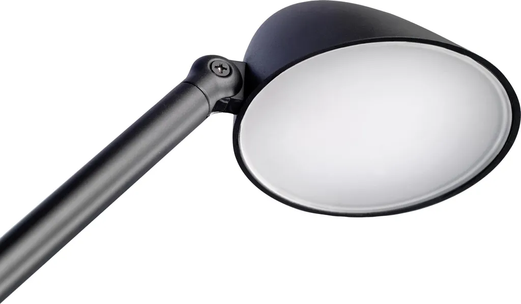 Lampada Scrivania LED Unilux JACK USB | Design Nero e Dimmer Graduale