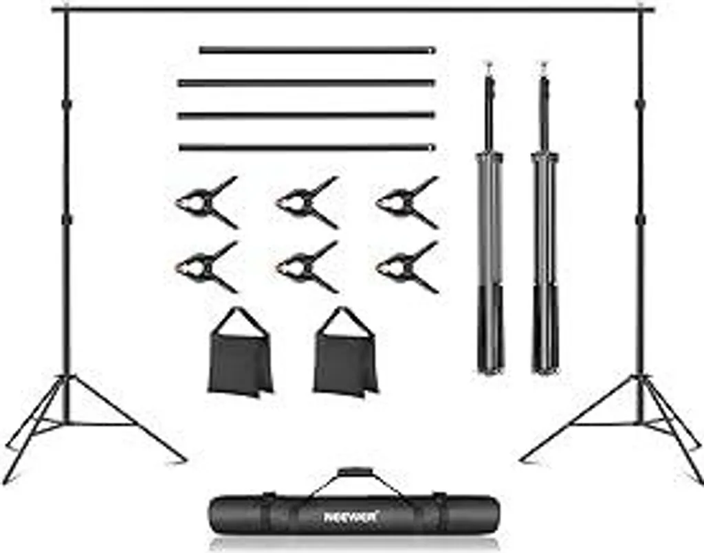 Supporto per Fondali Eventi e Feste NEEWER 3x2m - Kit Completo