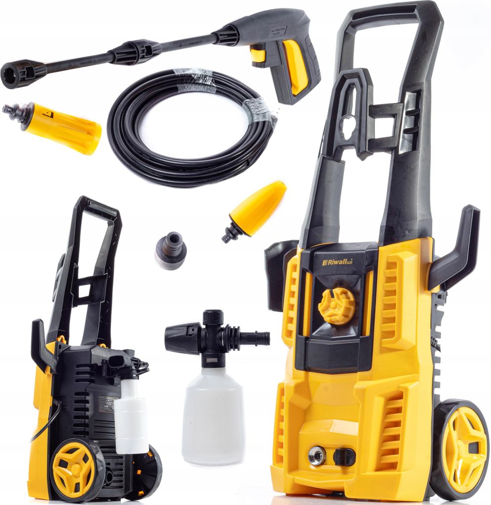 Mocna Samossąca Myjka Ciśnieniowa Riwall REPW-130X ALU Zdjęcie produktu 